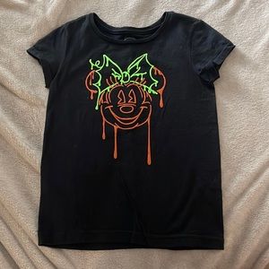 Minnie Mouse glow in the dark shirt